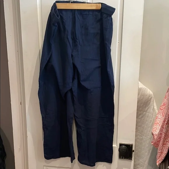J. Crew Navy Wide-Leg Pants - Picture 4 of 4